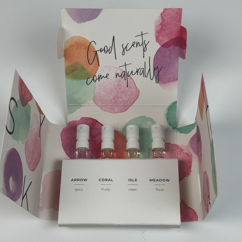 Skylar Perfume Palette Spray Eau De Toilette Sprays 4 Count .06 Fl Oz/2ml Each